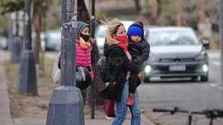 Frío y bajas temperaturas en la ciudad de Santa Fe