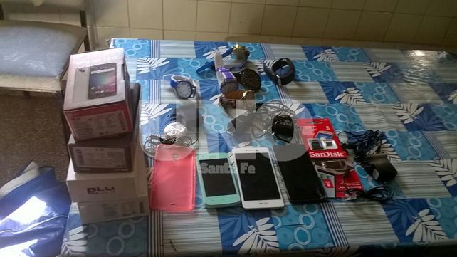 Laguna Paiva: aprehendieron a una pareja de ladrones y recuperaron mercadería robada