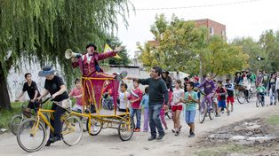 Vecinos de Villa Hipódromo se sumaron a la Orden de la Bicicleta