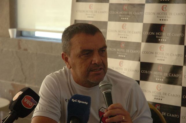 El t&eacute;cnico del Sabalero dijo que de Boca le preocupa todo.