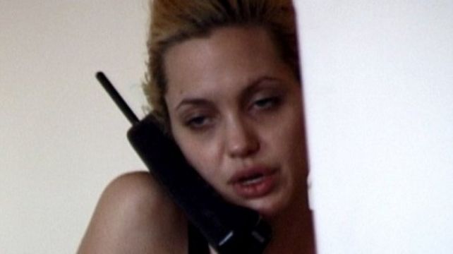 Apareció el video de Angelina drogada