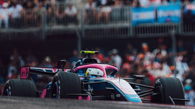 El Alpine de Franco Colapinto debió remarla en Austin