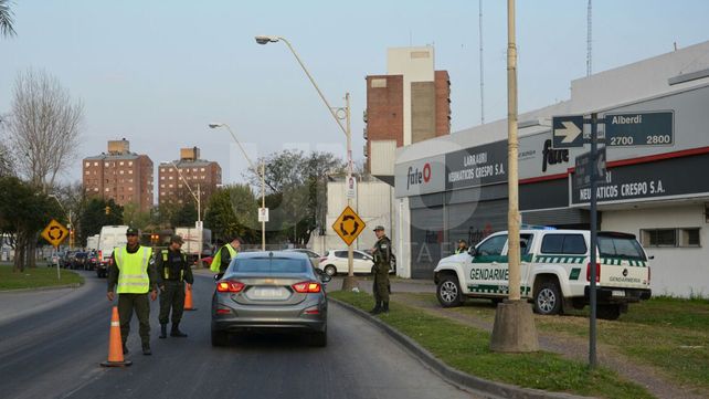 Megaoperativo de las fuerzas de seguridad nacionales y de la policía en la ciudad