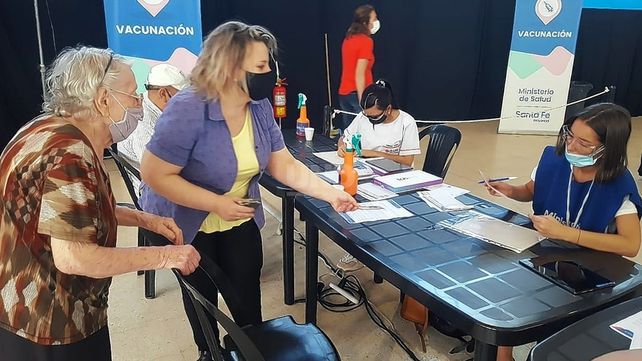 El Santa Fe el operativo se realiza en la Esquina Encendida.