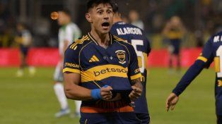 Adam Bareiro marcó en su presetanción en Boca.