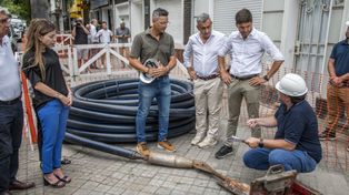 Recorrida renovación de Cañerías de Agua Potable. &nbsp;