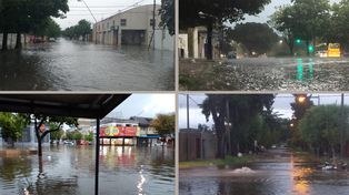Lluvia récord en Santa Fe: en 12 horas cayeron más de 200 milímetros