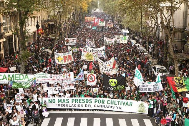 Paraná se plegará a la Marcha Mundial de la Marihuana 2017