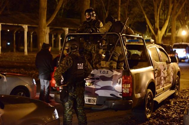 Al menos diez detenidos en operativo antinarco en el sur provincial