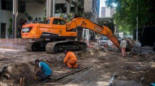 Paraná: reactivaron las obras en calles Santa Fe y Córdoba