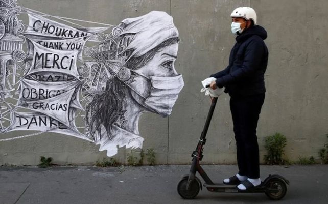 El arte urbano se inspira en la pandemia
