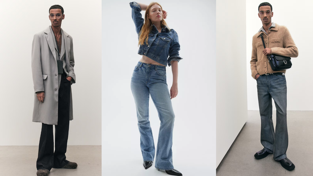 Modelo jean bootcut
