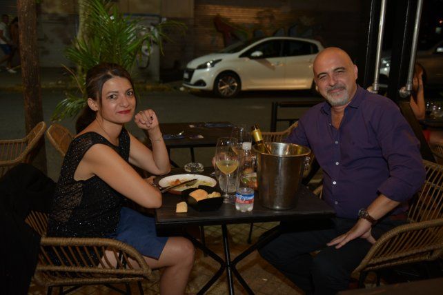 Claudia Paiz y Leonardo Lobos