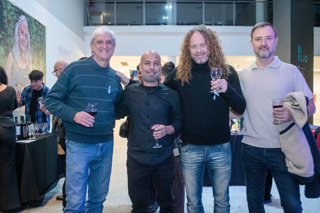 Cristian Cacciabué, Andrés Wolf, Omar Ortiguela y German Debiase  