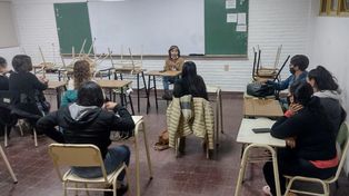 Los cupos para acceder a un curso de capacitación se agotaron rápidamente. En Sastre son cien los alumnos de entre 16 y 30 años que se forman en diversos oficios.