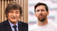 Milei recordó una declaración suya hablando de Messi en 2018