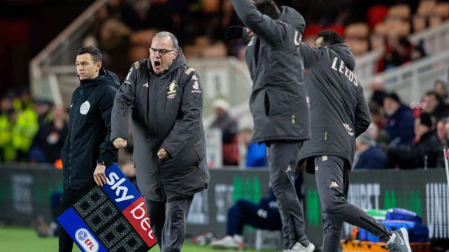 El Leeds de Bielsa volvió a ganar y se consolidó como escolta en el Championship