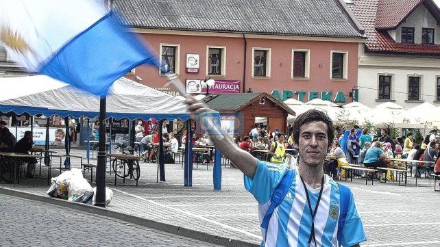 Giuliano Santini es de Paraná y estará presente en la JMJ en Lisboa