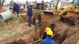La Provincia ya ejecutó el 95% del colector El Sable
