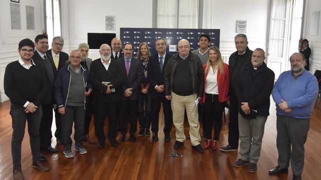 Mesa interreligiosa. Se habló de pacificar la ciudad.