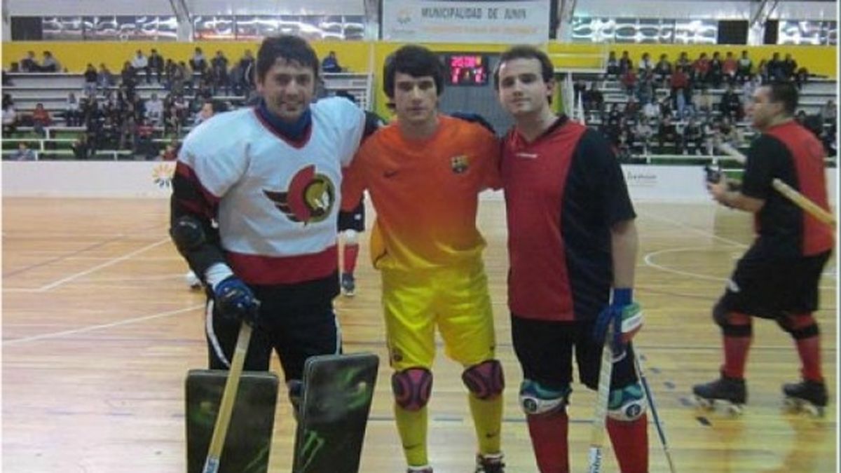 Con el Messi de la bocha