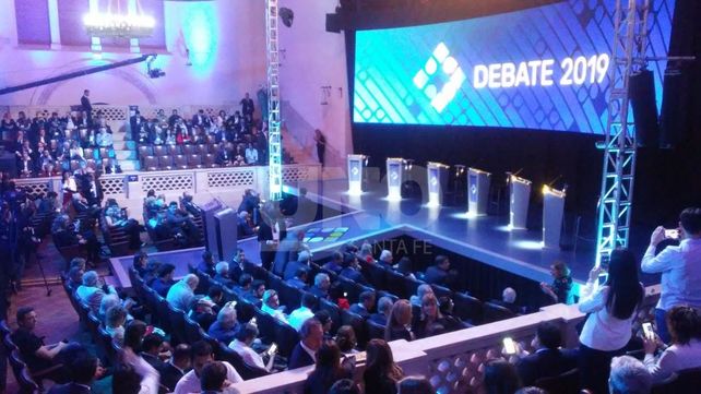 Mirá en VIVO el debate de candidatos a presidente en Santa Fe