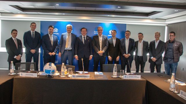 Seis de siete clubes campeones de la Copa Conmebol estuvieron en Luque