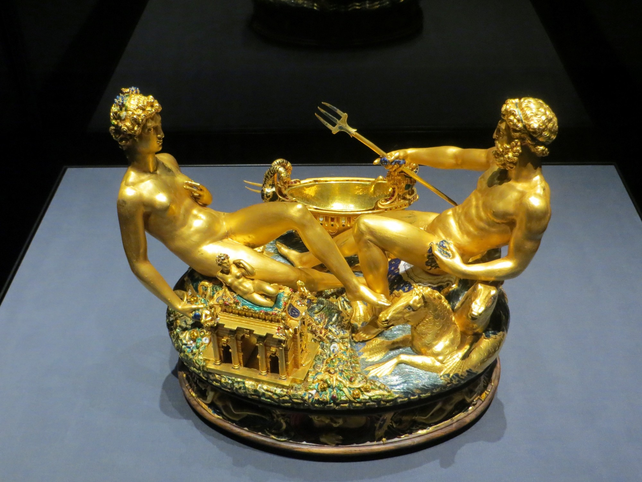 “Saliera” de Benvenuto Cellini fue creada en 1543