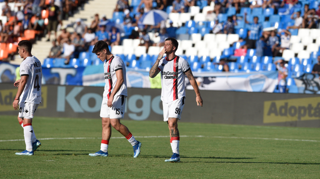Juan Ignacio Ramírez celebra su gol, que sirvió para que Newell