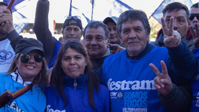 Festram se movilizó en defensa del Iapos.