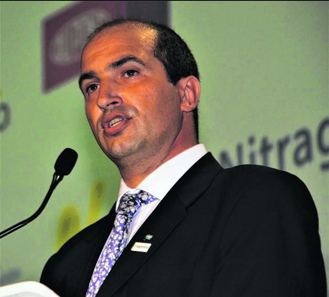 Vigneau detalló las ventajas de la cadena de maíz.