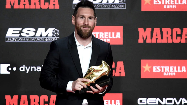 Lionel Messi está sexto en la tabla por el Botín de Oro