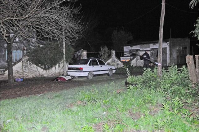 El lugar en donde ocurrió el homicidio.