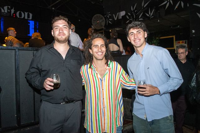 Jorge Chemez ,Benjamín Alfonso y Laureano Zalva