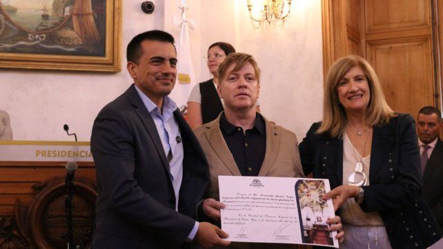 FERNANDO VEIGA. Asumieron las nuevas autoridades de la Defensoría del Pueblo de Paraná