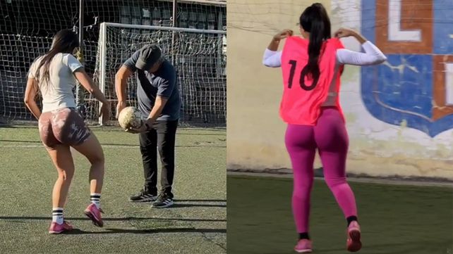 La hija de un ex-Central cambió la docencia por las redes, se calzó la 10 y jugará al fútbol