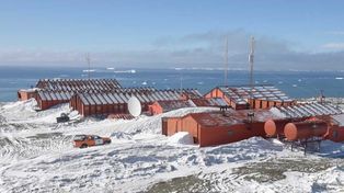 La base Marambio, en la zona argentina de la Antártida.