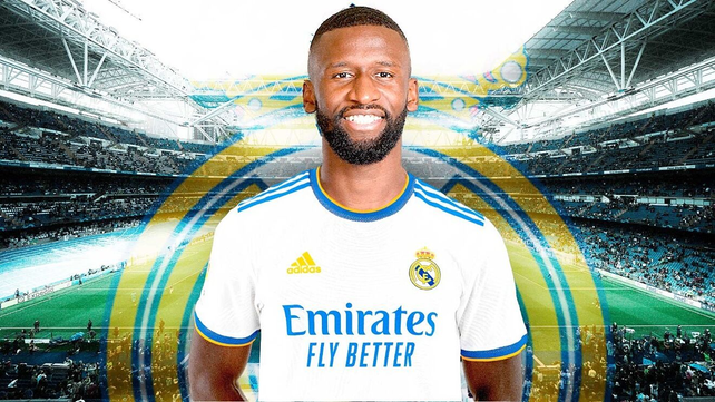 Real Madrid anuncia al alemán Antonio Rüdiger como refuerzo