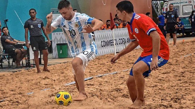 La Selección Argentina de Fútbol playa será anfitriona de la Copa América en Rosario.