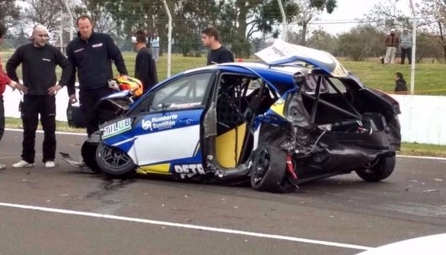 Grave accidente en el Turismo Pista