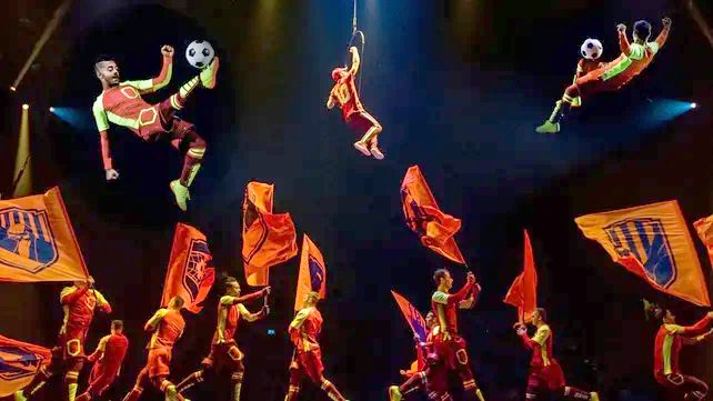 El Cirque du Soleil presentó su espectáculo en agosto de 2023.