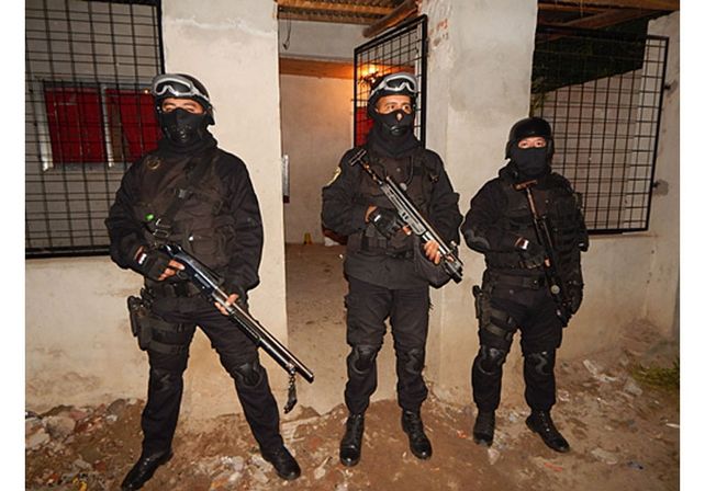 Allanamiento antinarco en Concordia