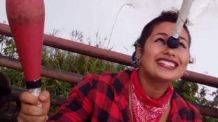 Rocío es malabarista&nbsp; y se encuentra detenida en Brasil. Su familia denunció un procedimiento ilegal.