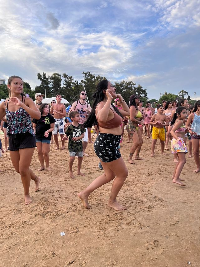 Las mujeres aprovecharon sobre todo para bailar en las clases de ritmos