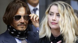 En pie de guerra: Johnny Depp y su ex, la actriz Amber Heard.