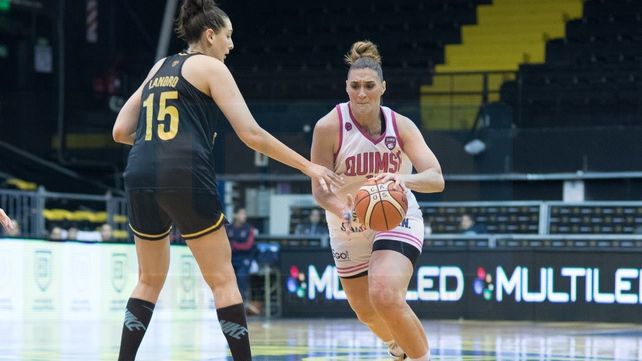 Gisela Vega dejó un rato el básquet para ser mamá