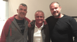 Dady Brieva, Miguel del Sel y el Chino Volpato se reunieron en Rosario para definir la vuelta de Midachi.&nbsp;