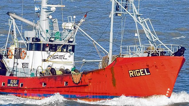 Rigel. El barco pesquero se comunicó por última vez con las autoridades a las 23 del viernes 8 de junio.