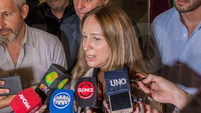 Eugenia Vidal inició su gira por Entre Ríos en Paraná pero con mensaje por Concordia.