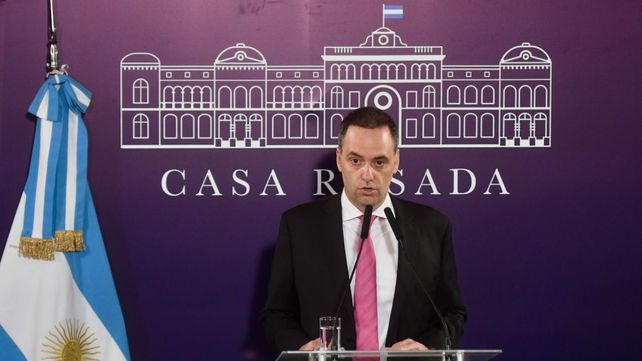 El vocero presidencial